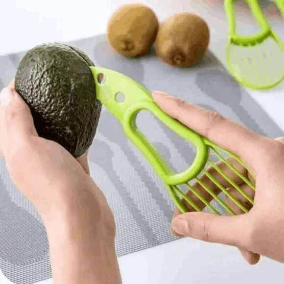 Multifunctional 3-in-1 Avocado Slicer, Outdoor Home Kitchen Accessories - Picture 8 of 9